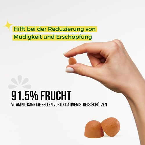Vitamin C Booster aus purer Frucht ohne Zusatz von Zucker (125 g)