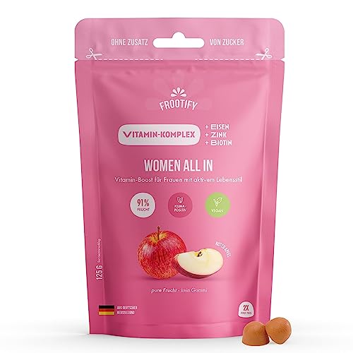 Women All In aus purer Frucht mit Biotin, Zink & weiteren Hautvitaminen (125g)