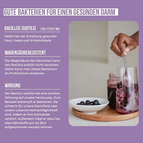 Bacillus Subtilis Probiotische Mikrobe des Jahres 2023
